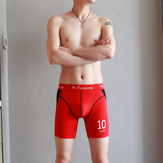 Underwear Men's Anti-wear Leg Cotton Fitness Sports