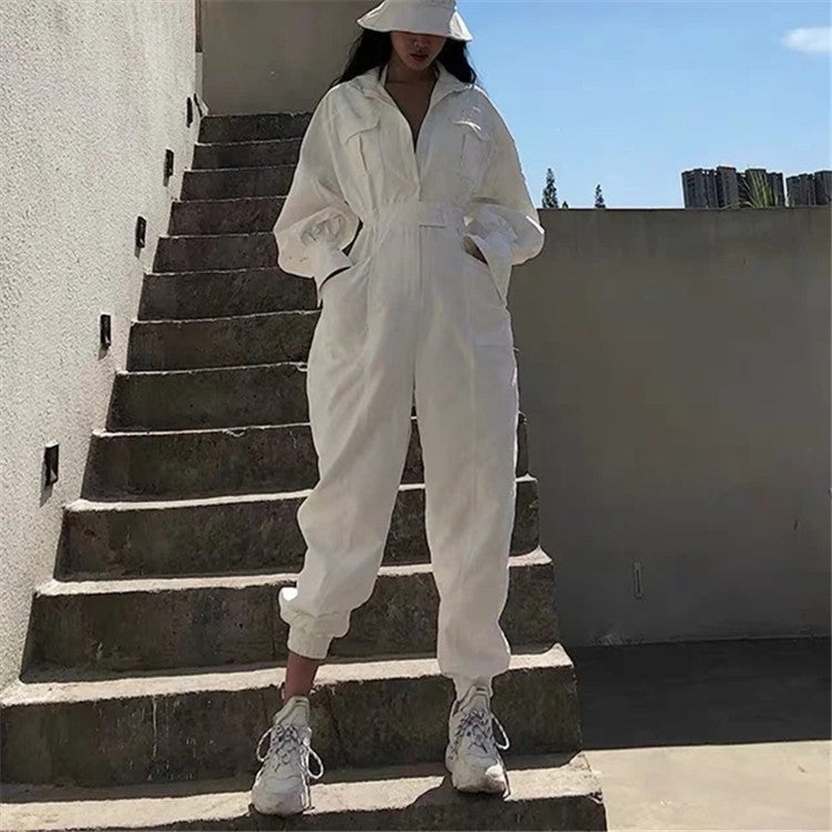 Trendy Loose Overalls Womens Overalls - Comfortable Cotton Wear