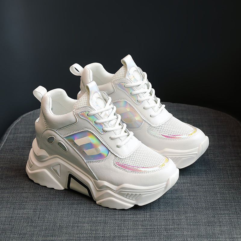 Womens Sneakers Shoes Chunky Height Increasing Trendy & Stylish 