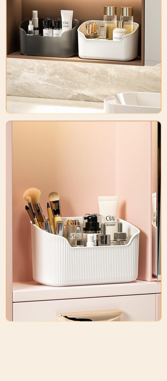 Bathroom Cabinet Cosmetics Storage Box - Organize Your Space