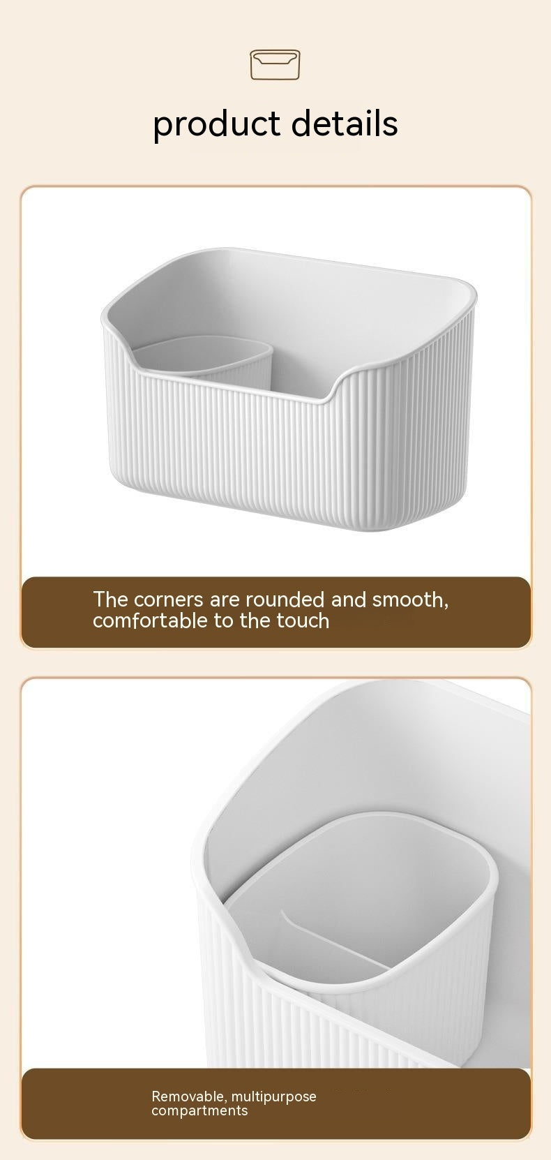 Bathroom Cabinet Cosmetics Storage Box - Organize Your Space