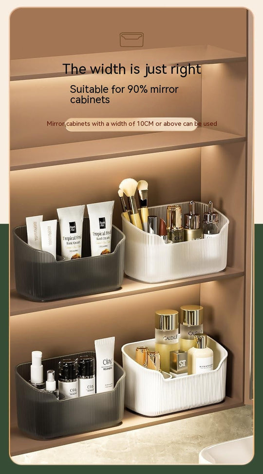 Bathroom Cabinet Cosmetics Storage Box - Organize Your Space