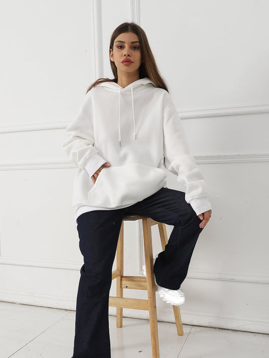 Fashionable Casual Printed Long Sleeved Sweatshirt for Women