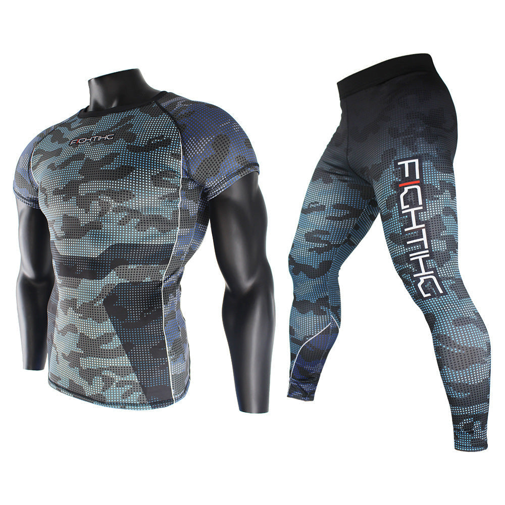 Running fitness wear-resistant tights suit - Durable & Stylish