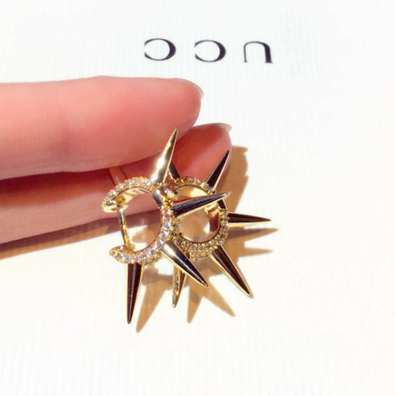 Fashion Graceful Personality Ear Rings Women - Gold Earrings