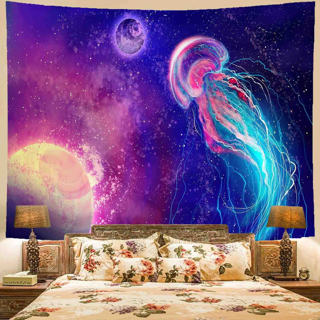 Home Decor Realistic Psychedelic Mushroom Print Tapestry Art