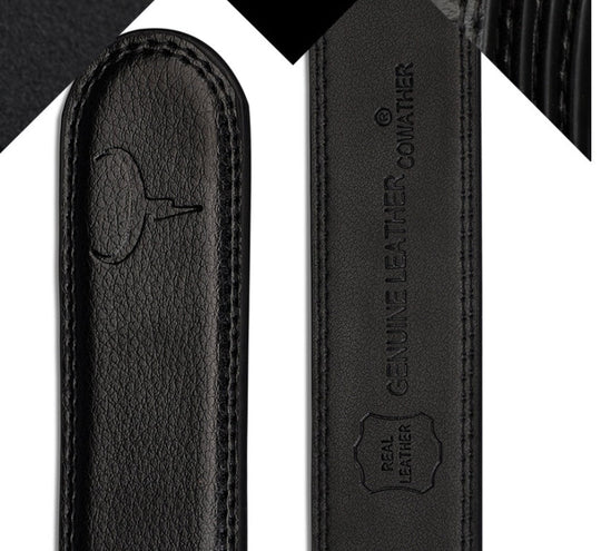 Male pin buckle belt