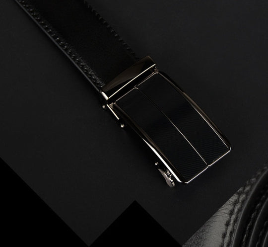 Male pin buckle belt