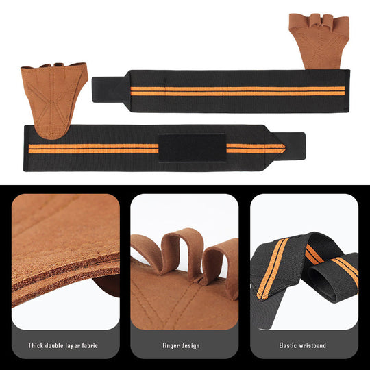 Microfiber Fitness Gloves Wear-resistant Non-slip & Durable Fit