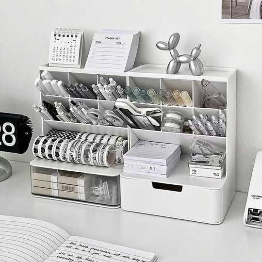 Cosmetics Storage Box Desktop Finishing Box with Drawers