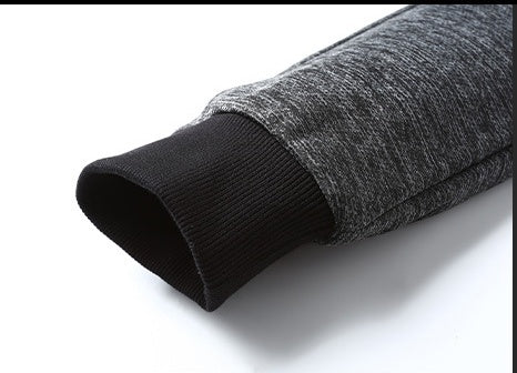 Dad Wears A Jacket With A Stand-up Collar And A Casual Jacket design