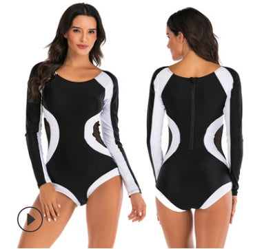 One-piece Long Sleeve Surfing Suit