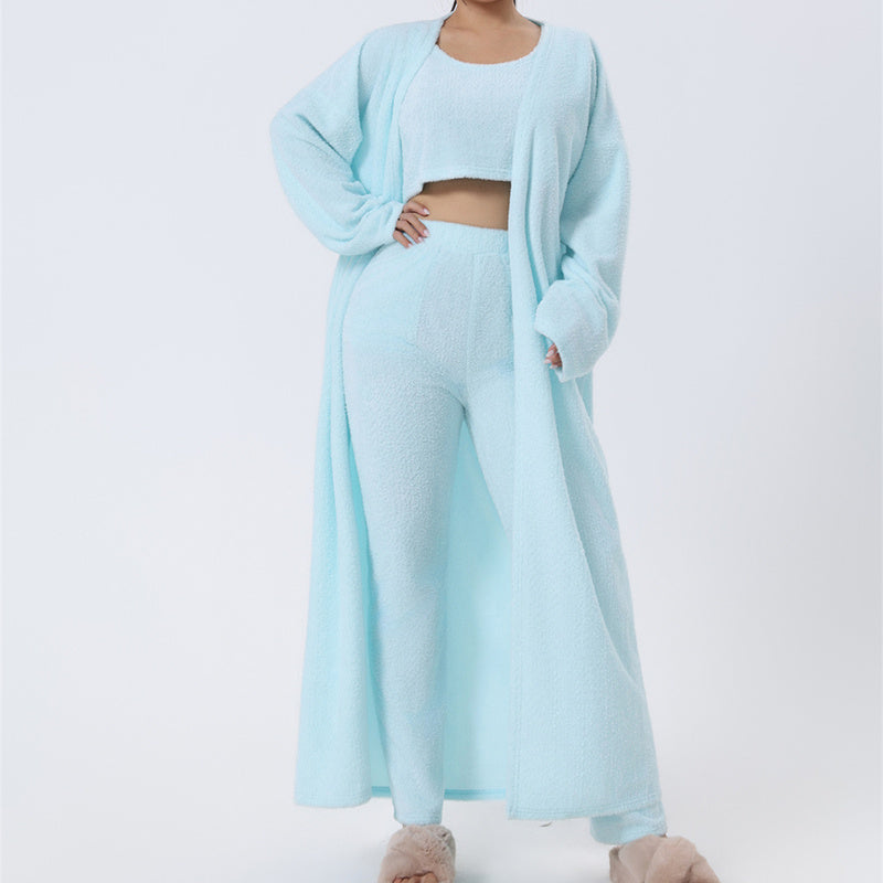 Cozy Pajama Set - Cute Loungewear, 3 Piece Lounge Set