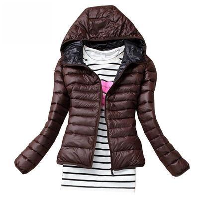 Casual Hooded Womens Jacket - Stylish & Comfortable Wear