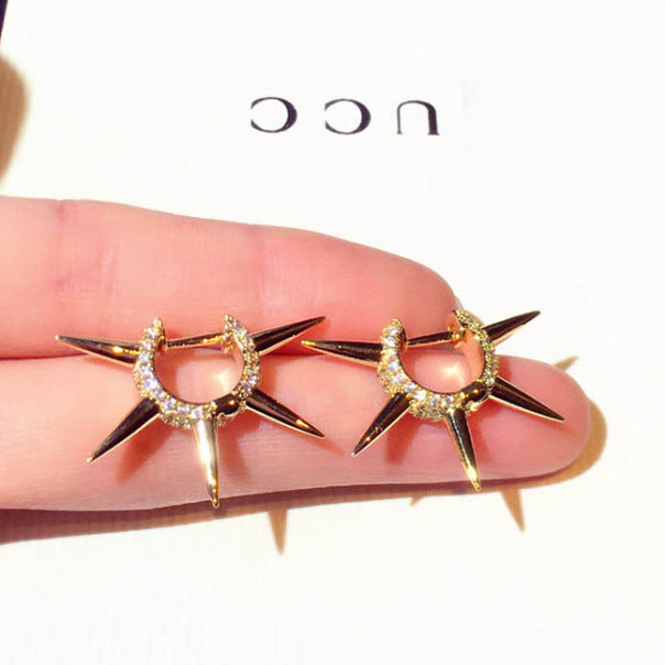 Fashion Graceful Personality Ear Rings Women - Gold Earrings