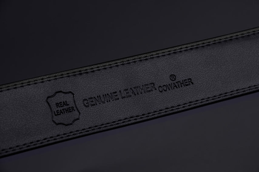 Male pin buckle belt