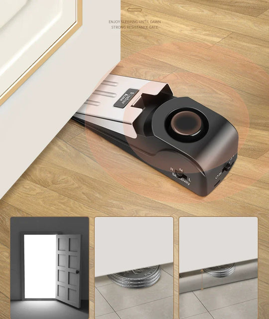 Anti-Wolf For Home Safety Lock for Girls Living Alone Door Stopper