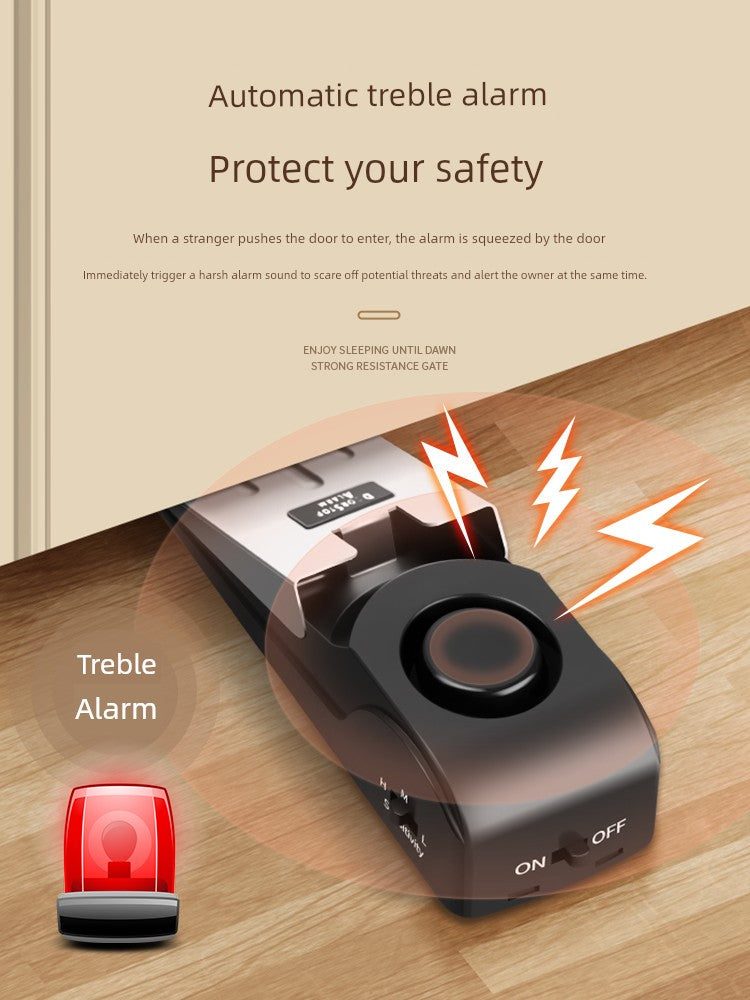 Anti-Wolf For Home Safety Lock for Girls Living Alone Door Stopper