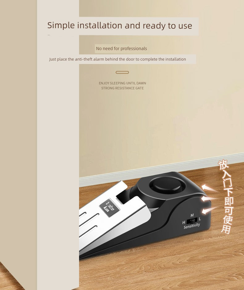 Anti-Wolf For Home Safety Lock for Girls Living Alone Door Stopper