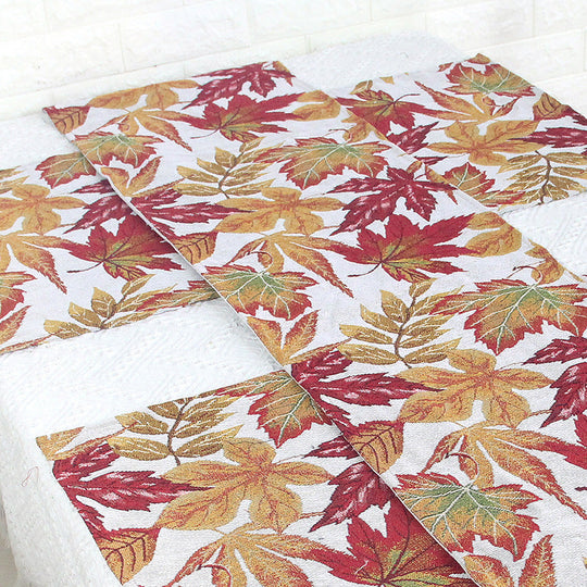 Home Decor Table Towel Tea Table Tea Art - Maple Leaf Style