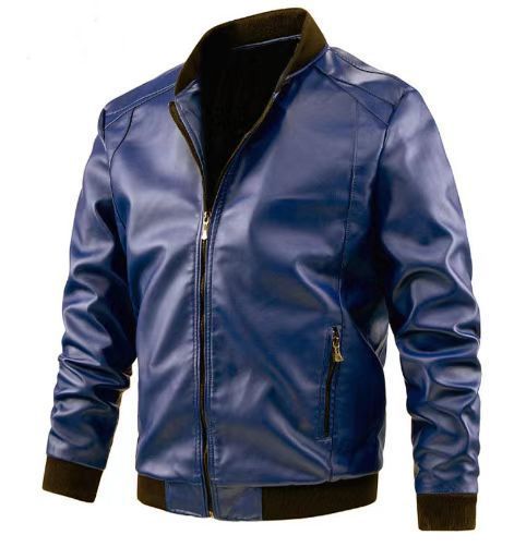 American Motorcycle Male Leather Coat