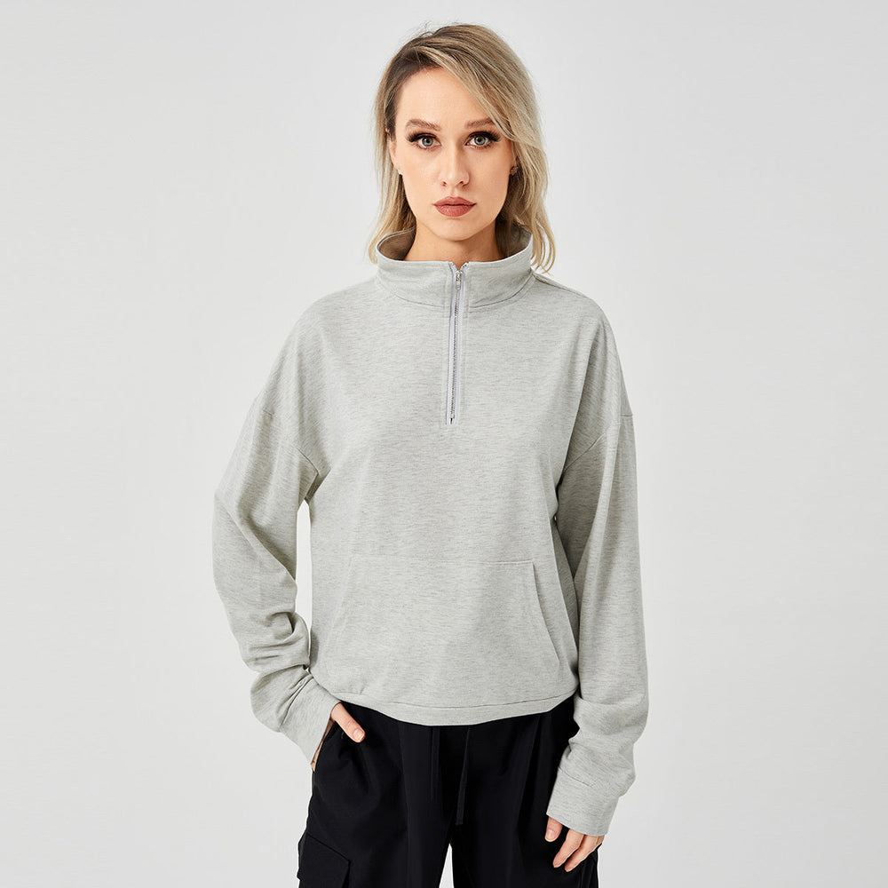 Pullover Sweatshirt - Women's Comfortable & Stylish Top