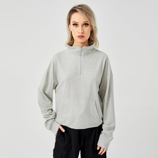 Pullover Sweatshirt - Women's Comfortable & Stylish Top