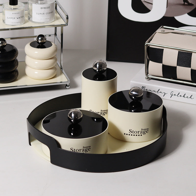 Cosmetics Jewelry Sundries Storage Box - Stylish Nordic Organizer